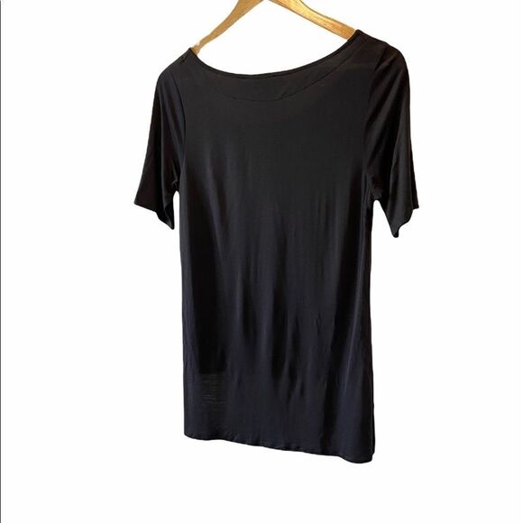 RW&CO Light Grey Button Detail Long Fit Loose Top - Picture 4 of 9